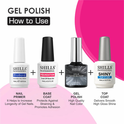 Shills Professional Spar Cat Eye Gel Polish