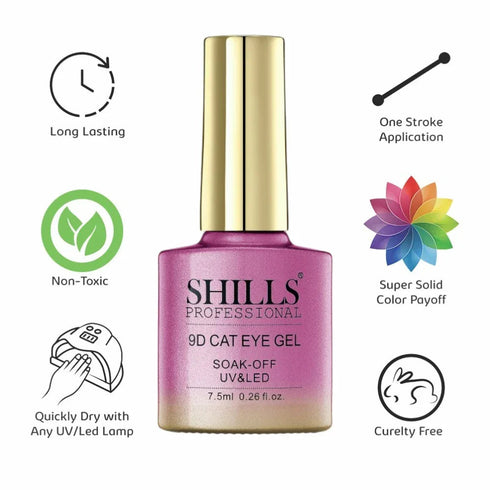 Shills Professional 9D Cat Eye Gel Polish