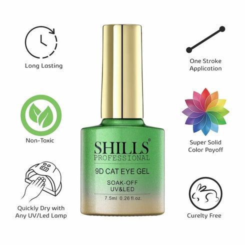 Shills Professional 9D Cat Eye Gel Polish