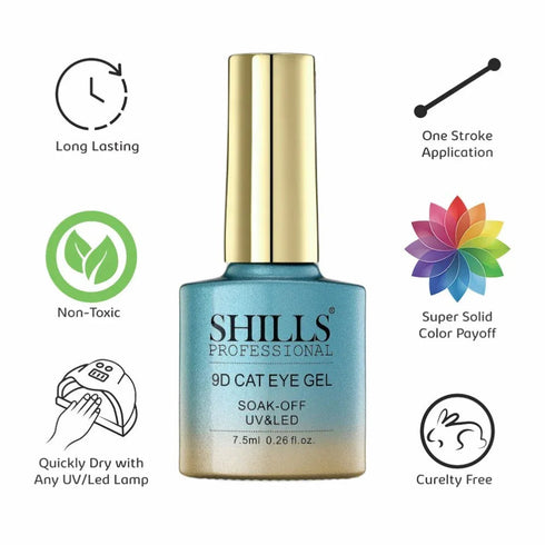 Shills Professional 9D Cat Eye Gel Polish