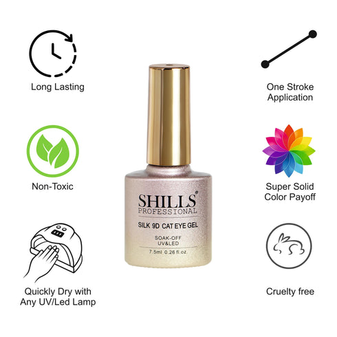 Shills Professional Silk 9D Cat Eye Gel polish