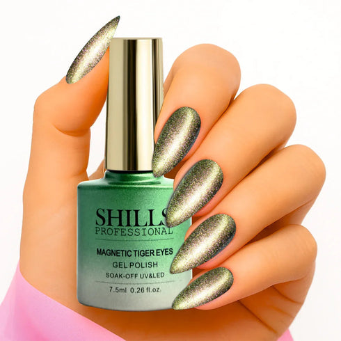 Shills Professional Magnetic Tiger Eye Gel Polish