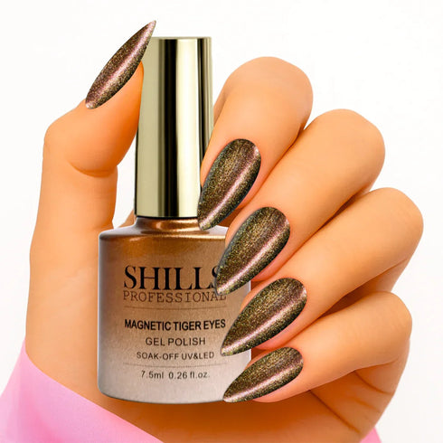 Shills Professional Magnetic Tiger Eye Gel Polish