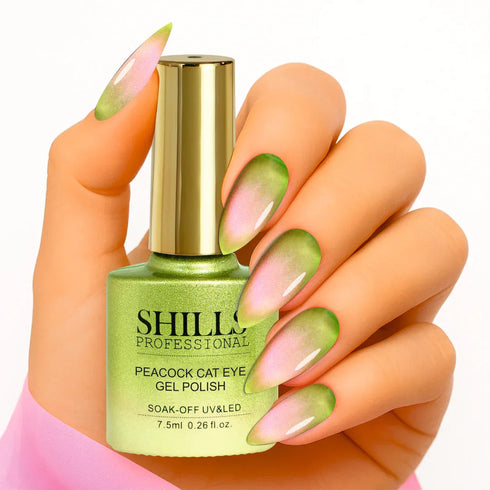 Shills Professional Peacock Cat Eye Gel Polish