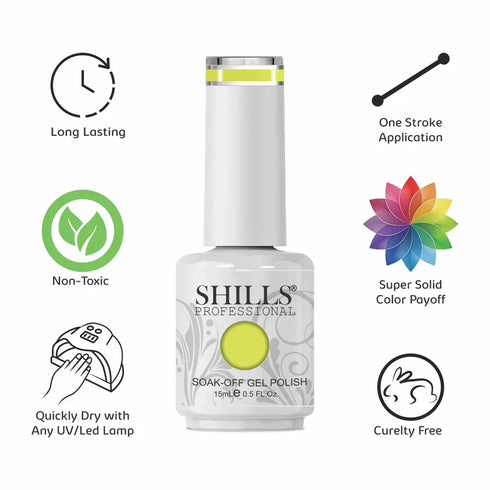 Shills Professional UV/LED Cool Gel Polish(SPG43-SPG83)