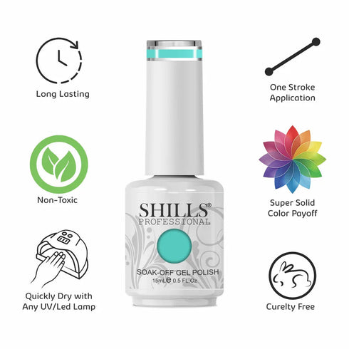 Shills Professional UV/LED Cool Gel Polish(SPG43-SPG83)