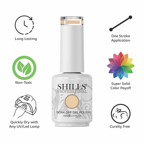Shills Professional UV/LED Cool Gel Polish(SPG43-SPG83)