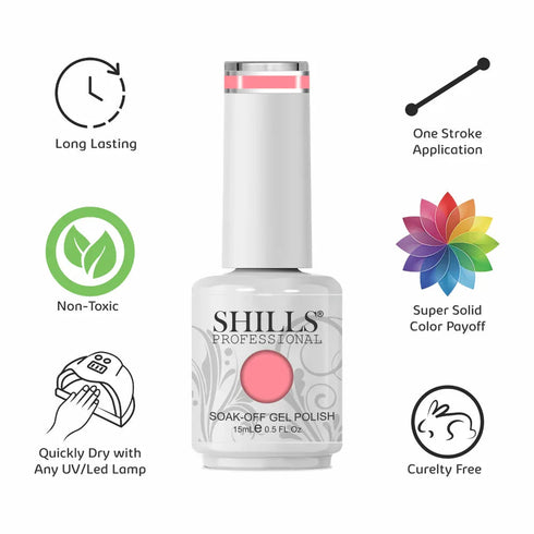 Shills Professional UV/LED Cool Gel Polish(SPG43-SPG83)