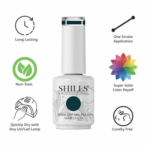 Shills Professional UV/LED Cool Gel Polish(SPG43-SPG83)