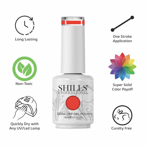 Shills Professional UV/LED Cool Gel Polish(SPG43-SPG83)