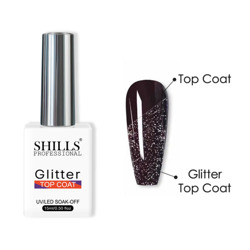 Shills Professional Glitter Top Coat