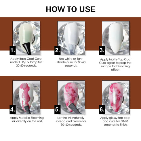 Shills Professional Metallic Blooming Ink