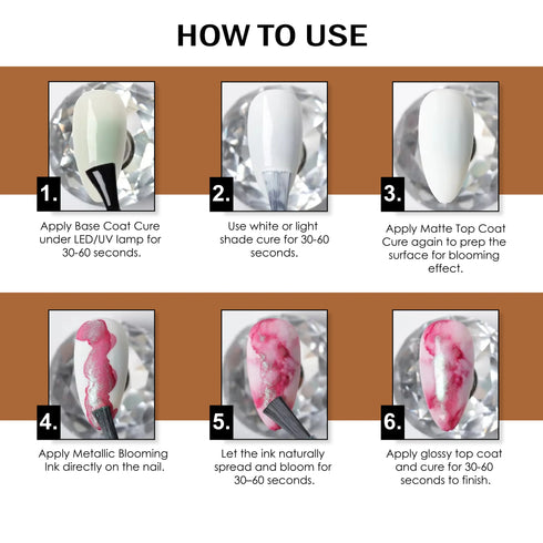 Shills Professional Metallic Blooming Ink