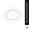 Shills Professional Nail Art Practice Wheel Clear
