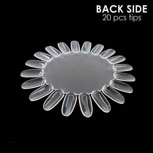Shills Professional Nail Art Practice Wheel Clear