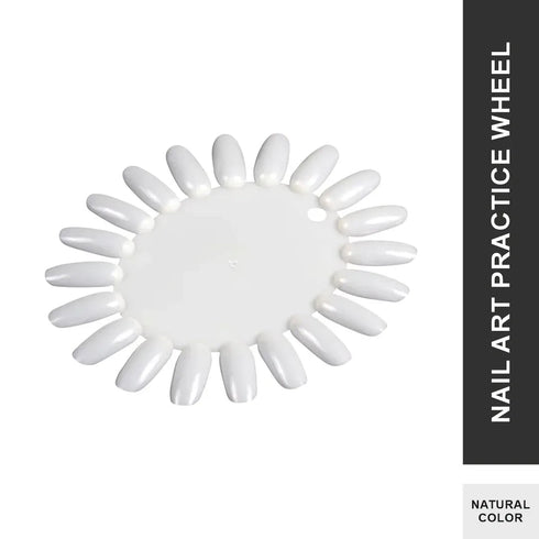 Shills Professional Nail Art Practice Wheel Natural 10PCS