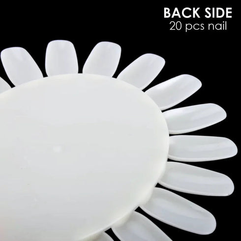 Shills Professional Nail Art Practice Wheel Natural 10PCS