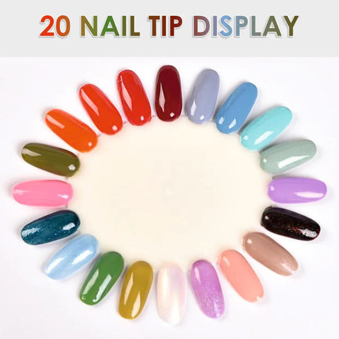 Shills Professional Nail Art Practice Wheel Natural 10PCS