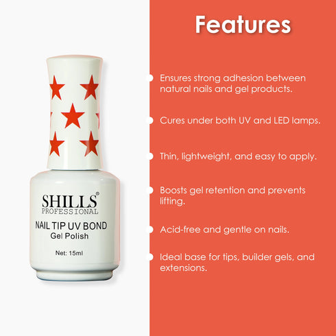 Shills Professional Nail Tip Bond polish
