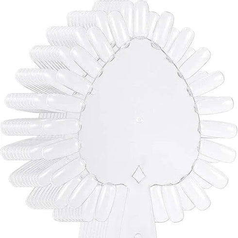 Shills Professional NAIL STAND Nail Chakra Leaf Shape-Clear