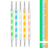 Shills Professional Rainbow Nail Dotting Tool Set 5Pc