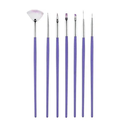Shills Professional Acrylic Brush Purple no-10