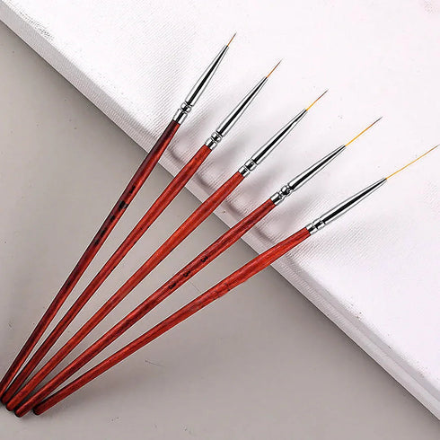 Shills Professional Nail Wooden Liner Brush