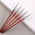 Shills Professional Nail Wooden Liner Brush