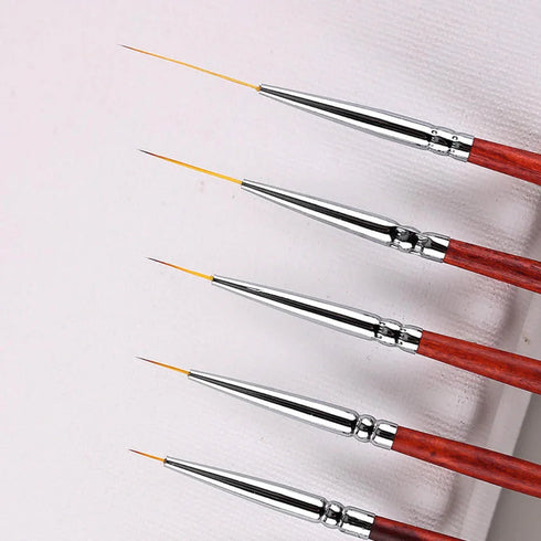 Shills Professional Nail Wooden Liner Brush