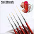 Shills Professional Nail Wooden Liner Brush