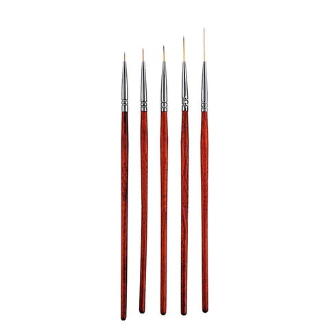 Shills Professional Nail Wooden Liner Brush