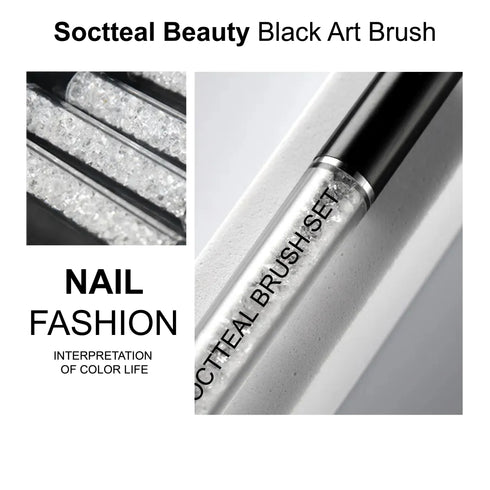 Shills Professional Soctteal Beauty Black Art Brush Set