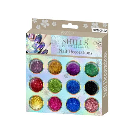 Shills Professional Nail Decorations Glitter Mermid