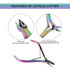 Shills Professional Ultra Sharp Rainbow Cuticle Cutter