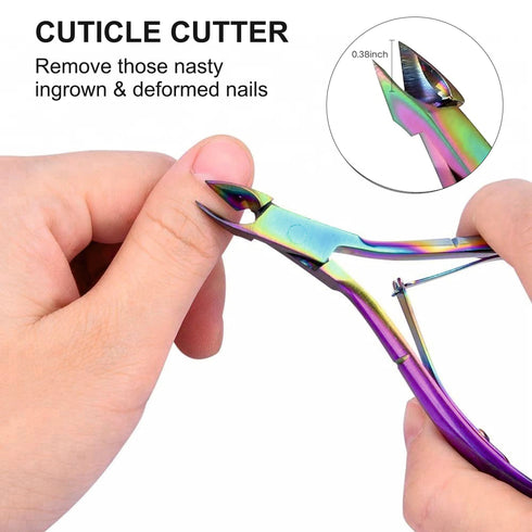 Shills Professional Ultra Sharp Rainbow Cuticle Cutter