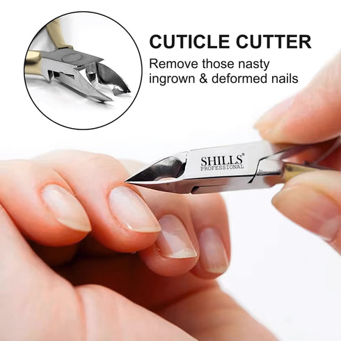 Shills Professional Cuticle Cutter Gold