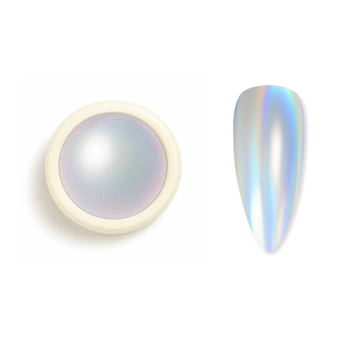 Shills Professional Rainbow Shine Chrome Powder Holographic Silver-SPN-3121