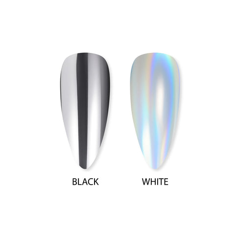 Shills Professional Rainbow Shine Chrome Powder Holographic Silver-SPN-3121