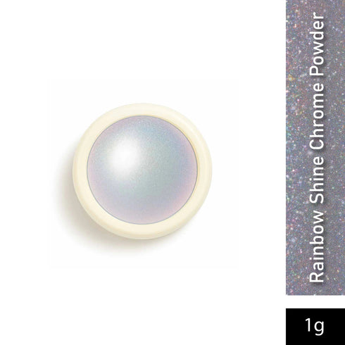 Shills Professional Rainbow Shine Chrome Powder Holographic Silver-SPN-3121