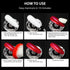 Shills Professional Rainbow Shine Chrome Powder Holographic Red-SPN-3123
