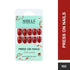 Shills Professional Glossy Solid Color Nails Oval(SPN501-SPN526)