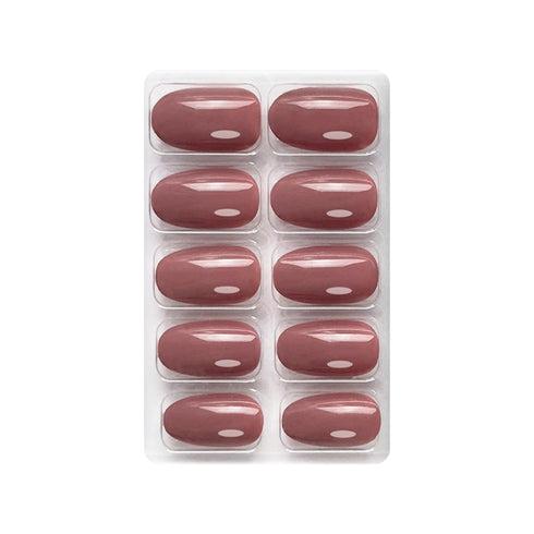 Shills Professional Glossy Solid Color Nails Oval(SPN501-SPN526)