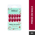 Shills Professional Glossy Solid Color Nails Oval(SPN501-SPN526)