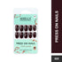Shills Professional Glossy Solid Color Nails Oval(SPN501-SPN526)