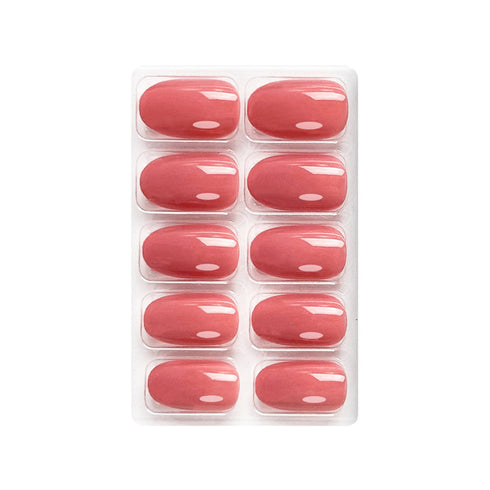 Shills Professional Glossy Solid Color Nails Oval(SPN501-SPN526)