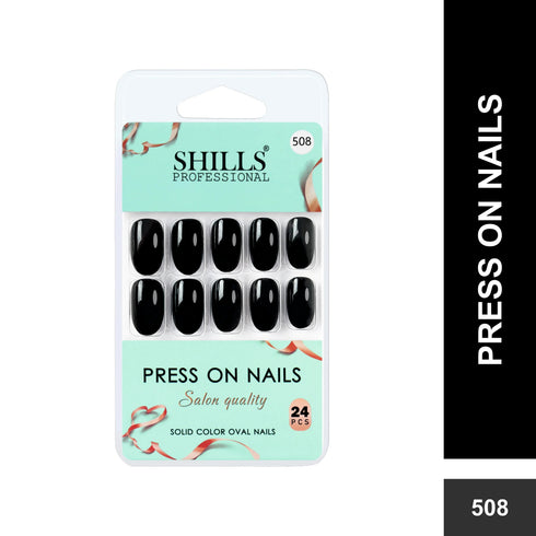 Shills Professional Glossy Solid Color Nails Oval(SPN501-SPN526)