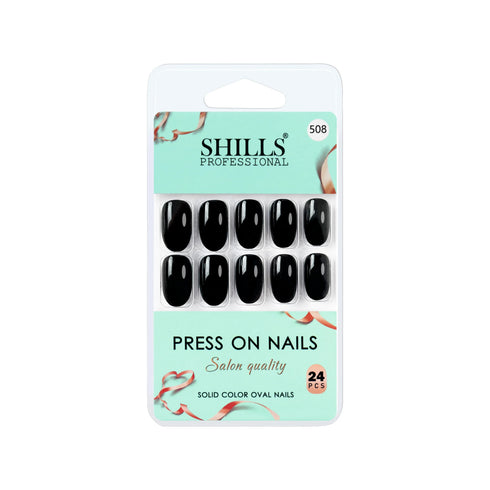 Shills Professional Glossy Solid Color Nails Oval(SPN501-SPN526)