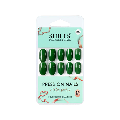 Shills Professional Glossy Solid Color Nails Oval(SPN501-SPN526)