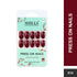 Shills Professional Glossy Solid Color Nails Oval(SPN501-SPN526)