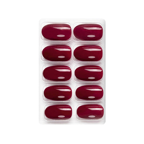 Shills Professional Glossy Solid Color Nails Oval(SPN501-SPN526)
